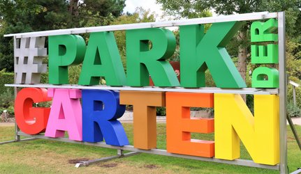 Logo des Parks der G&auml;rten